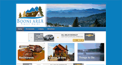 Desktop Screenshot of booneareatravelguide.com